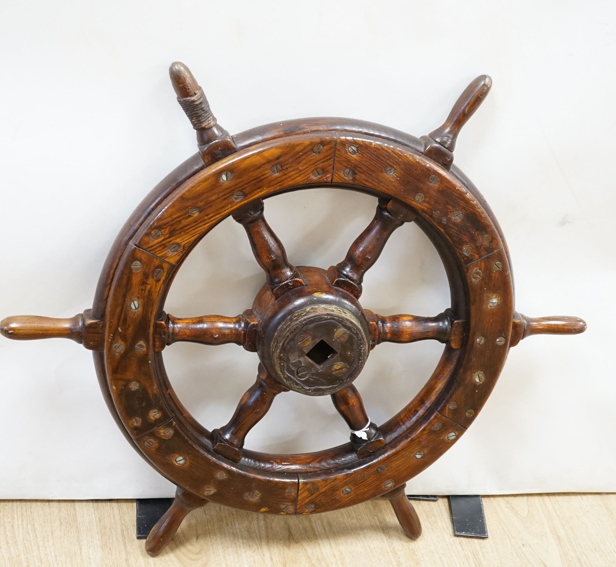 A ship's wheel, early 19th century